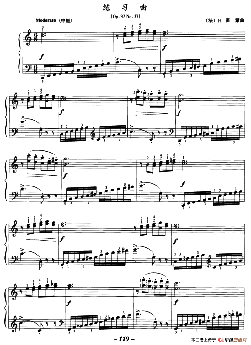 练习曲（Op.37No.37）