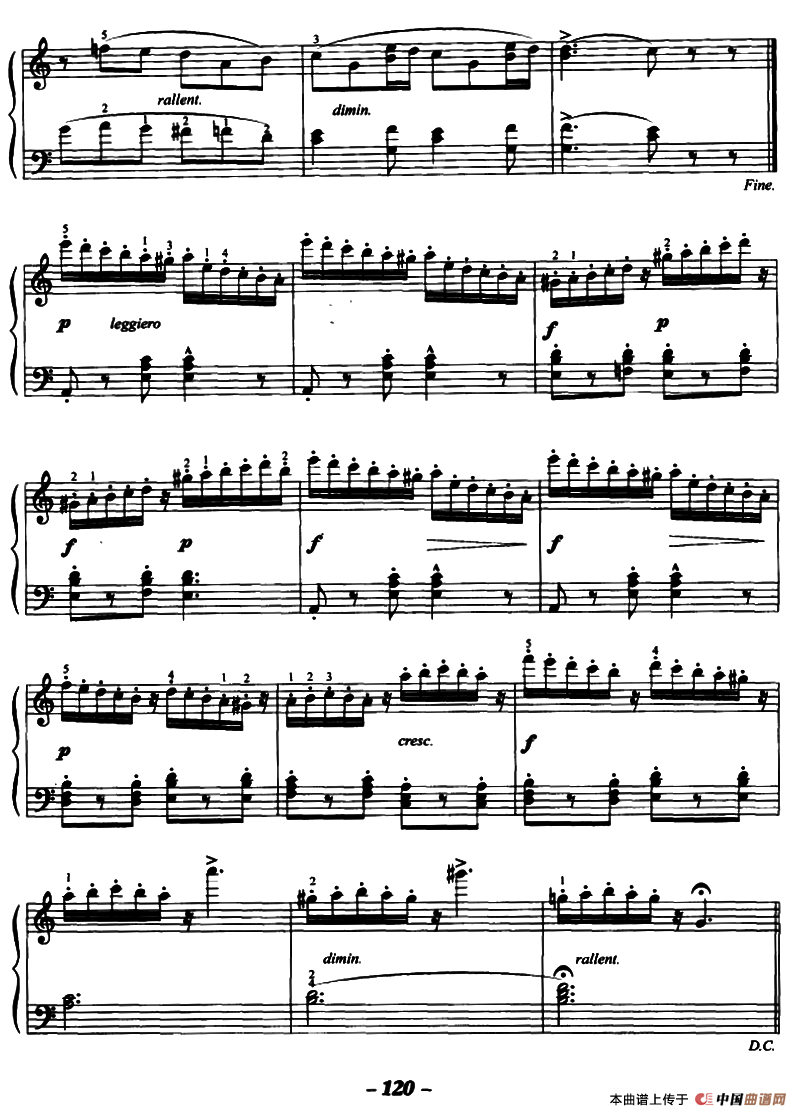 练习曲（Op.37No.37）