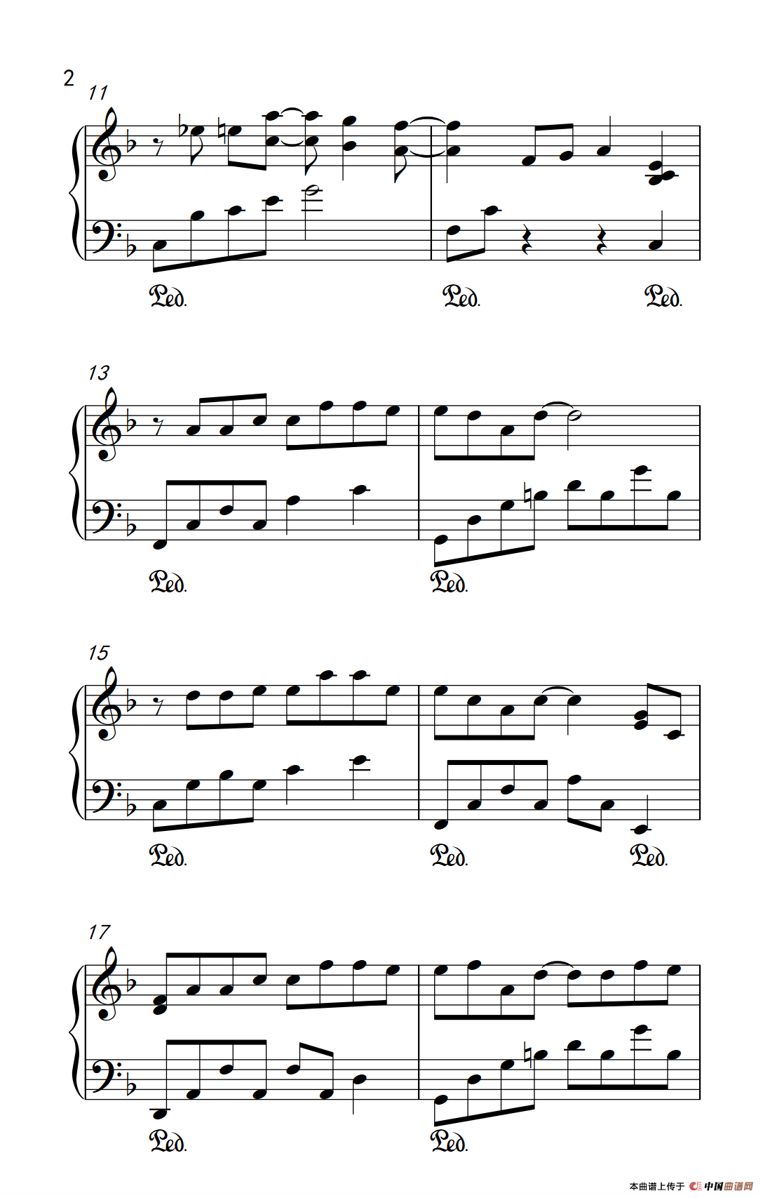 小幸运（《弹吧音教》制谱版）