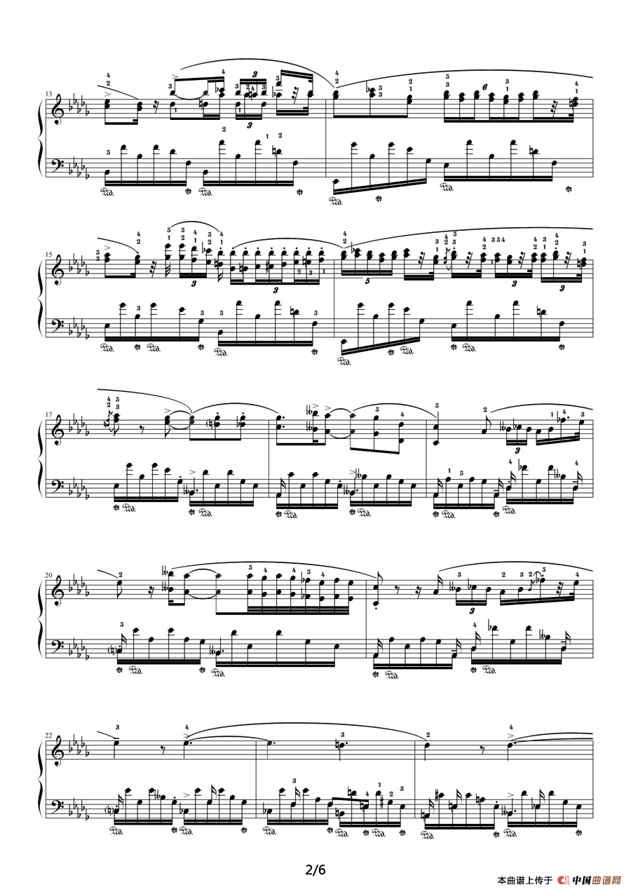 降D大调夜曲op27.2