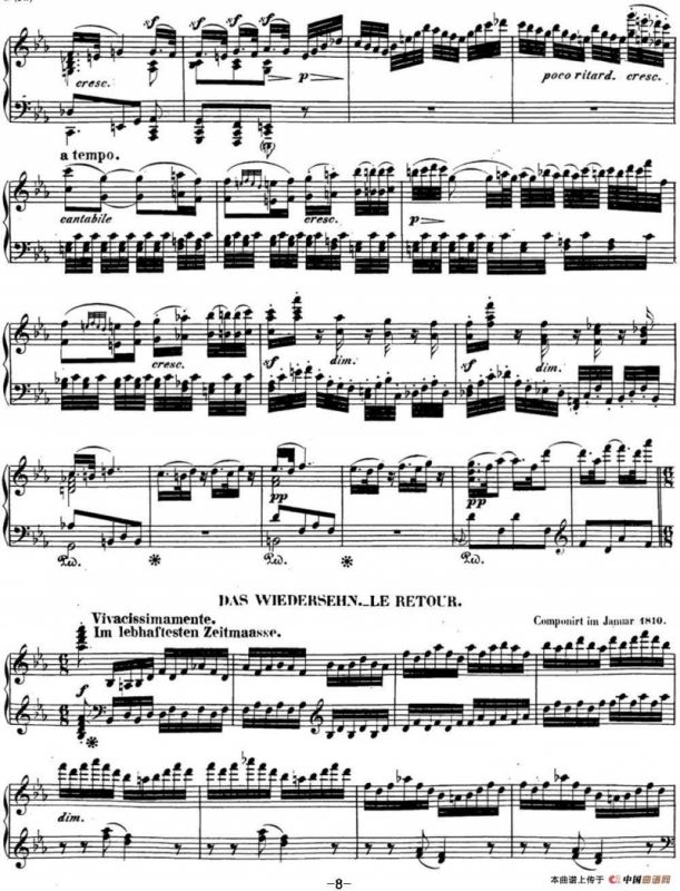 Sonate（奏鸣曲）