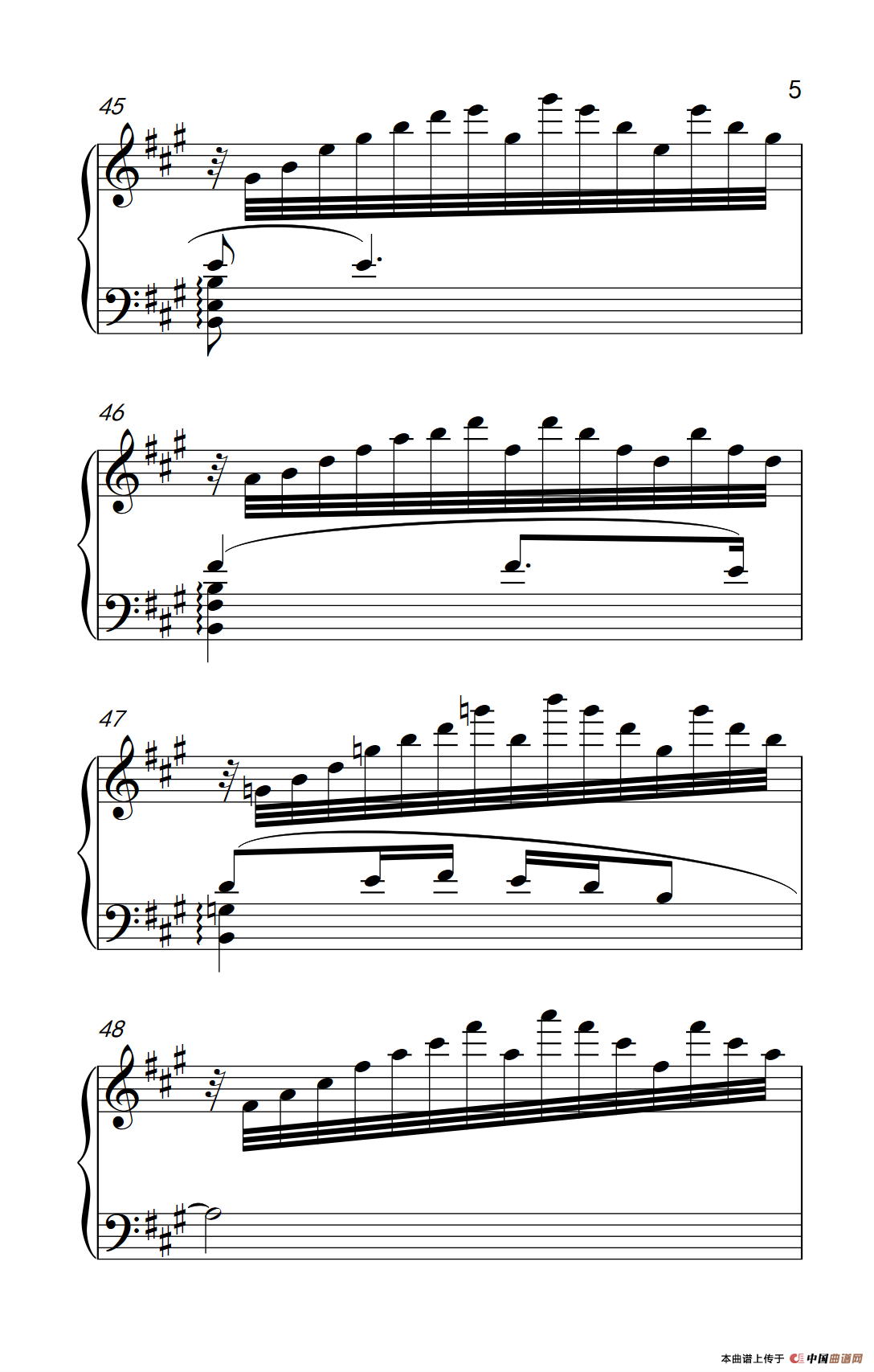 绒花（《弹吧音教》制谱版）