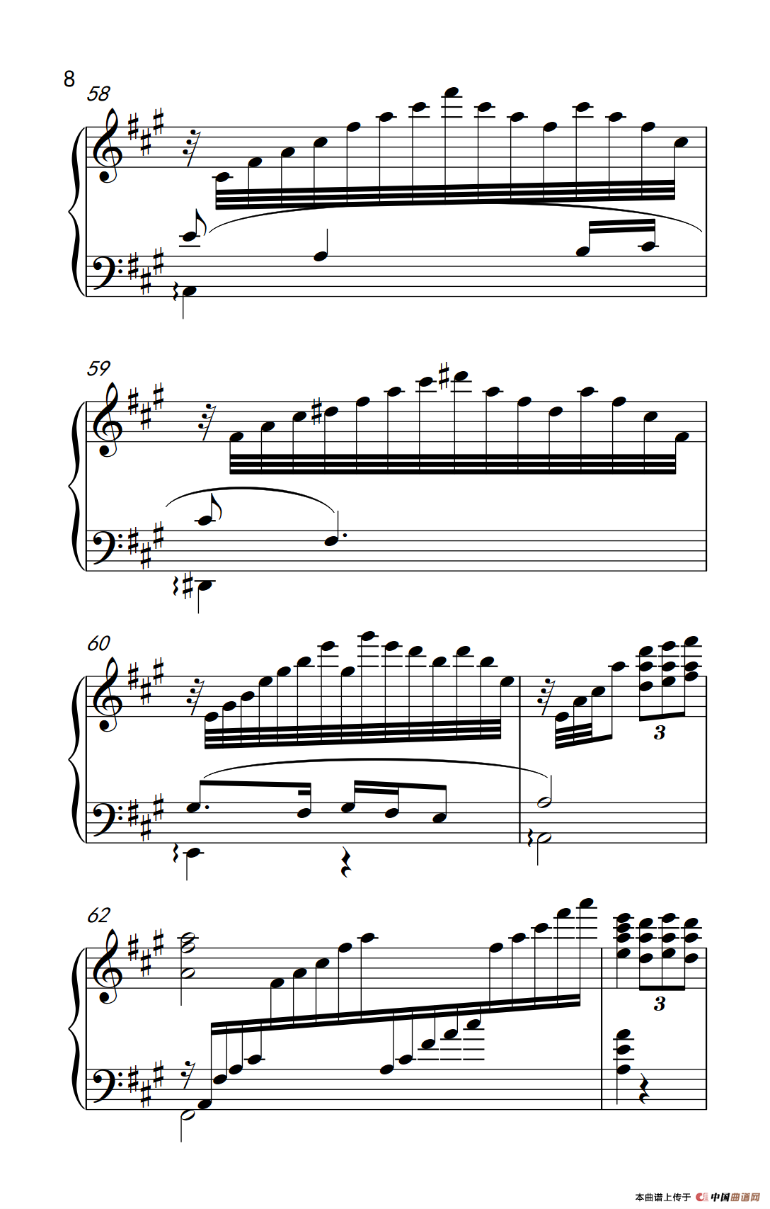 绒花（《弹吧音教》制谱版）