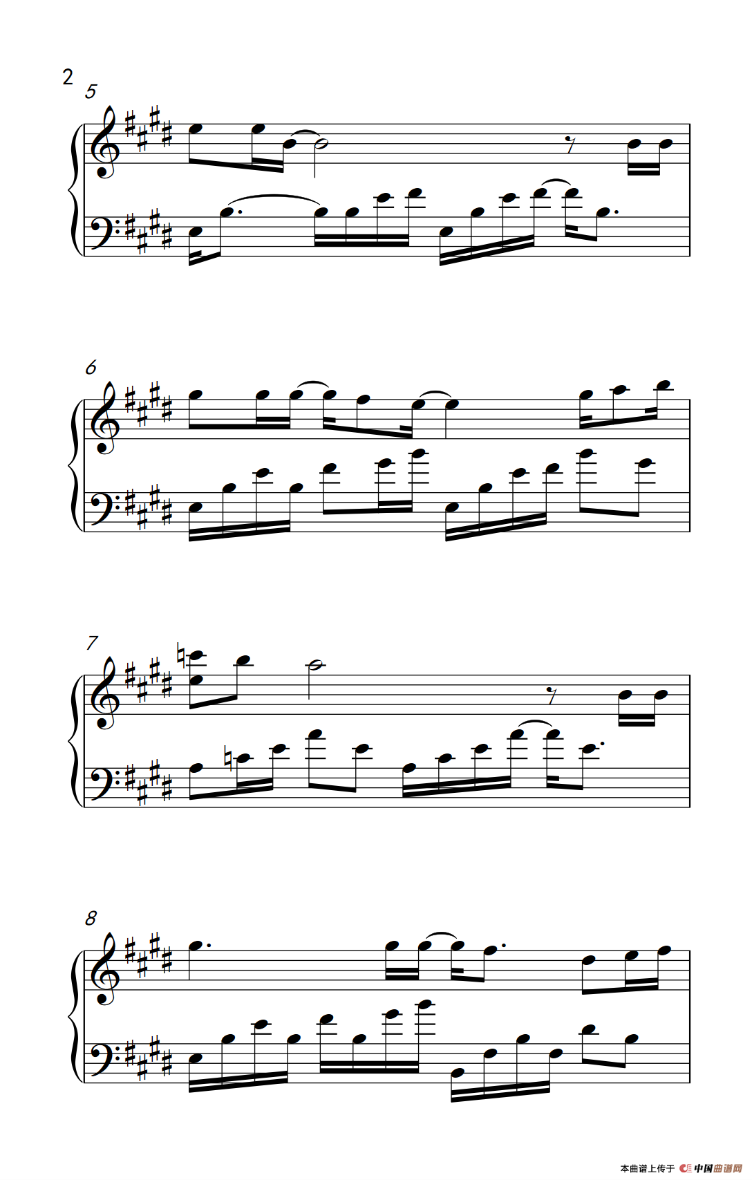 梨花又开放（《弹吧音教》制谱版）