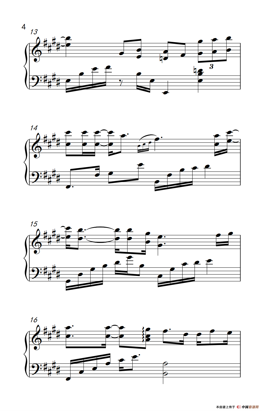 梨花又开放（《弹吧音教》制谱版）