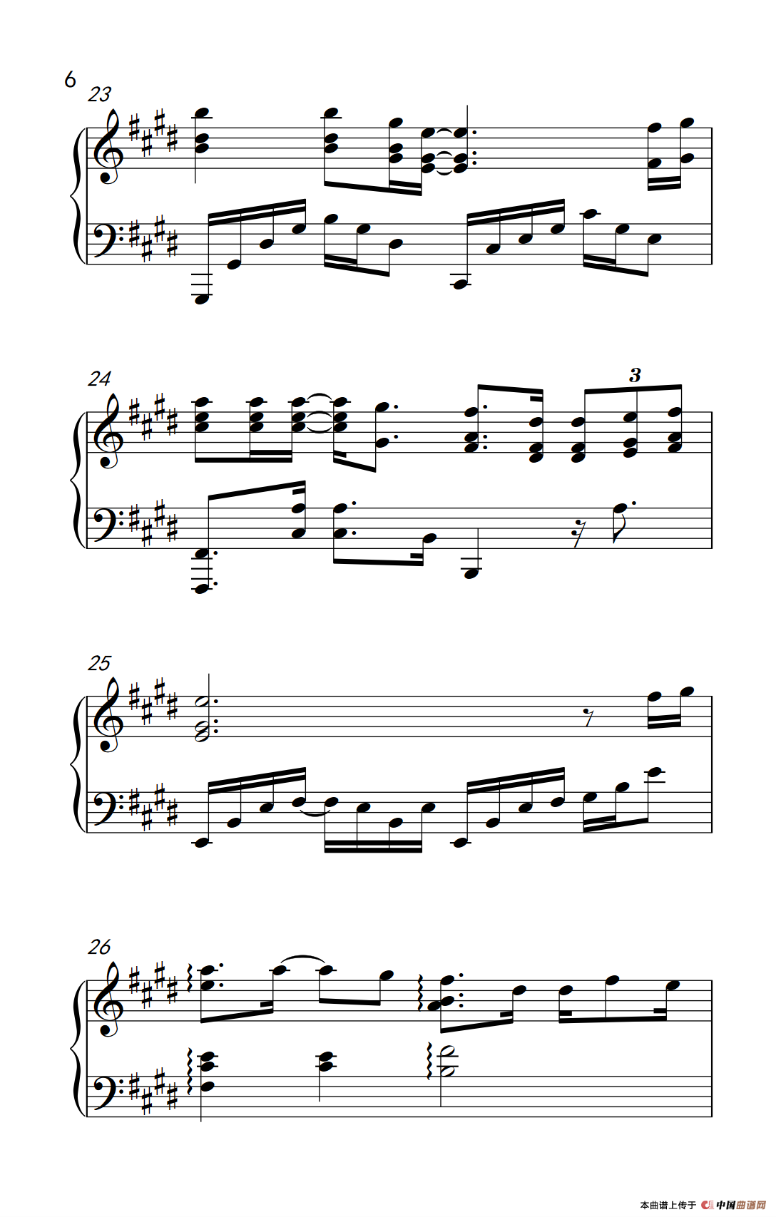 梨花又开放（《弹吧音教》制谱版）