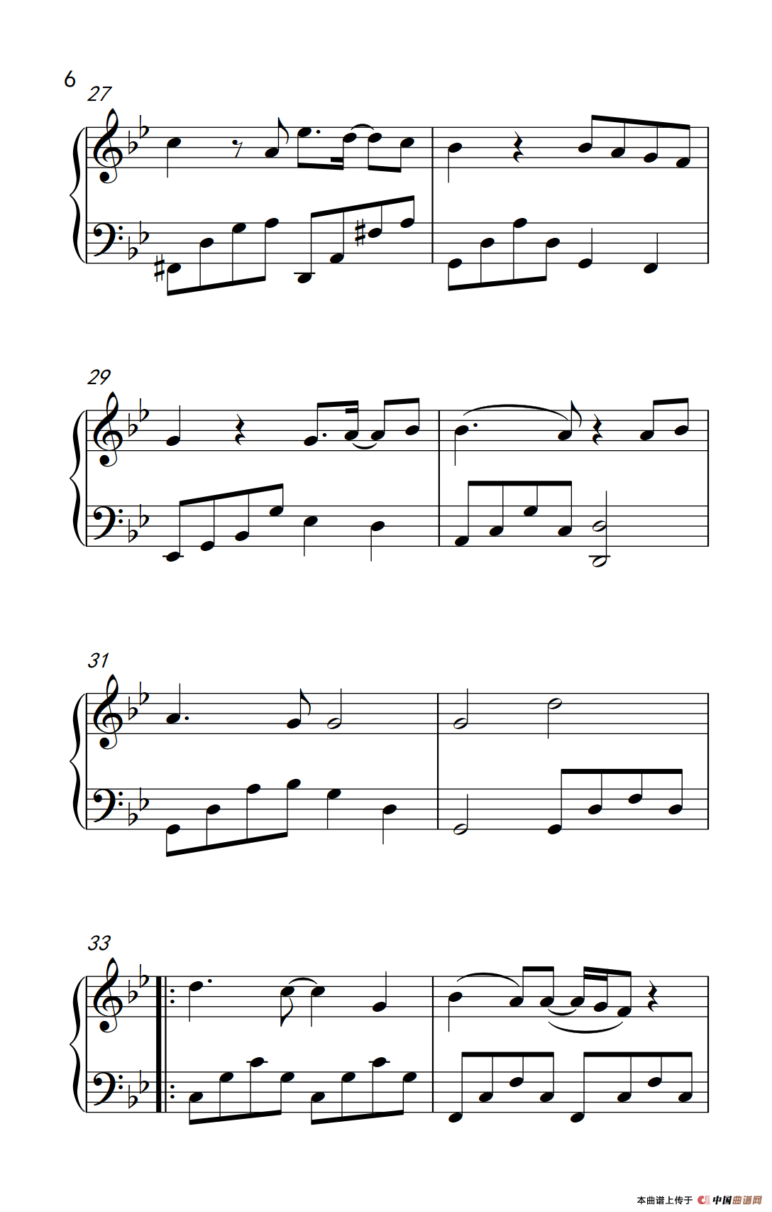 为爱说分手（《弹吧音教》制谱版）