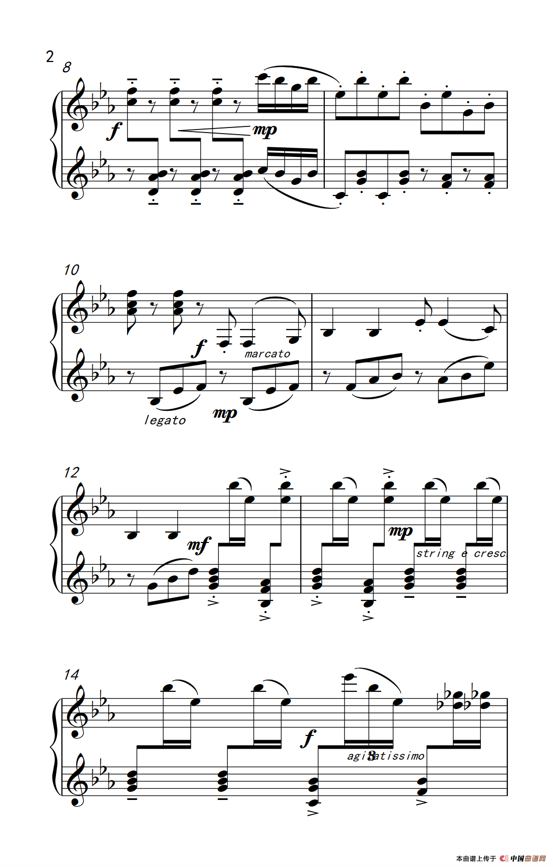 第九级3.旱天雷（中央音乐学院 钢琴（业余）考级教程 7-9级）