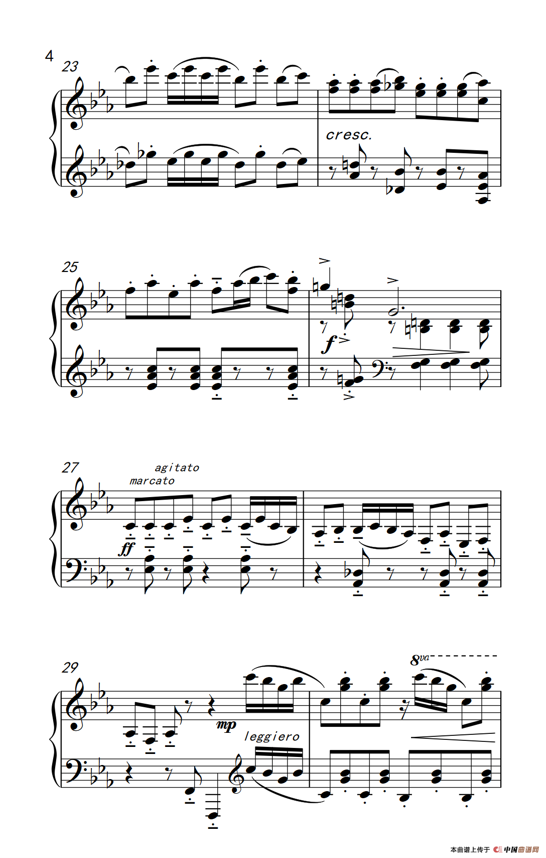 第九级3.旱天雷（中央音乐学院 钢琴（业余）考级教程 7-9级）