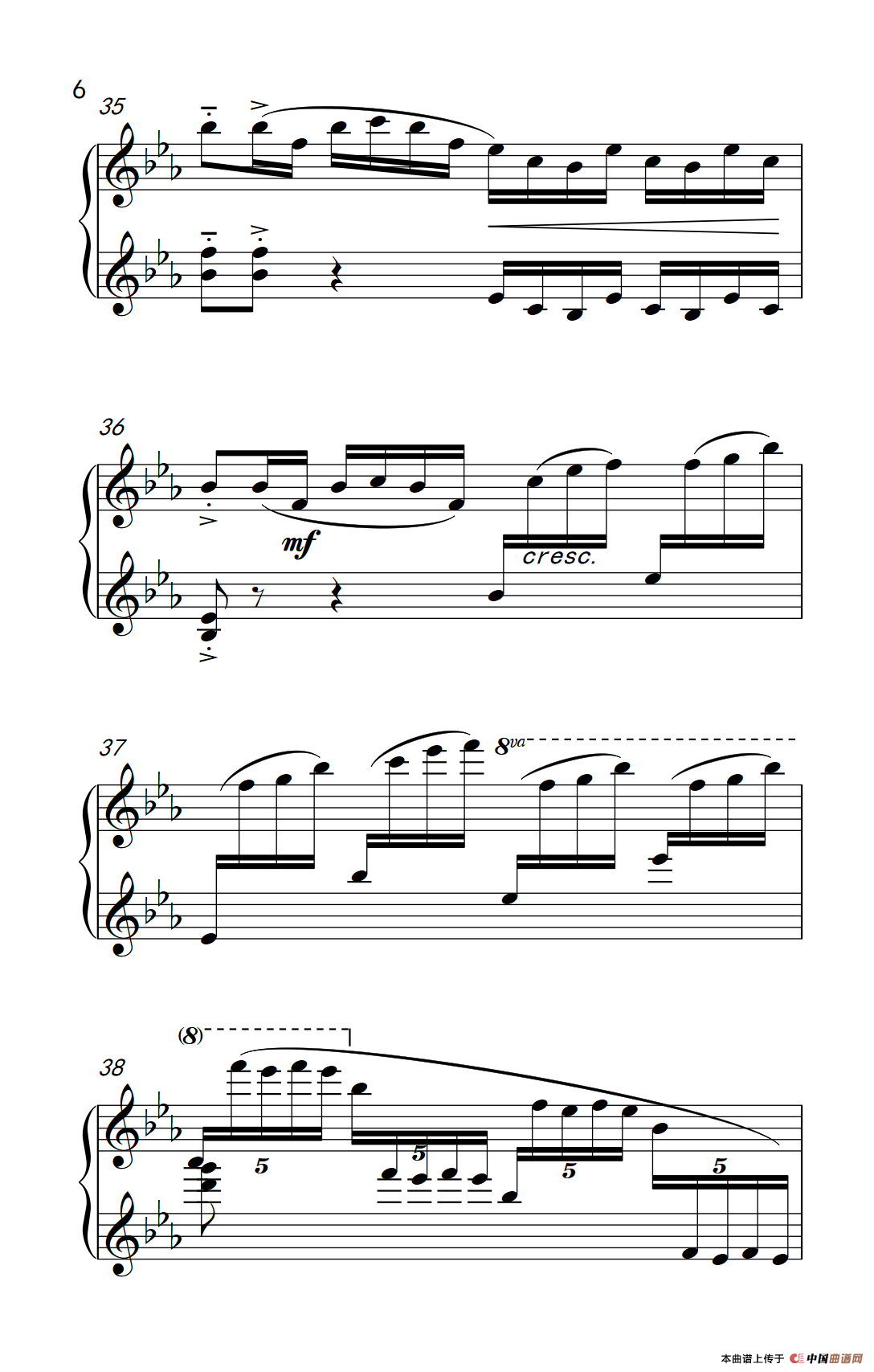 第九级3.旱天雷（中央音乐学院 钢琴（业余）考级教程 7-9级）