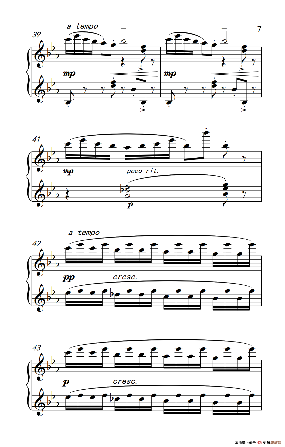 第九级3.旱天雷（中央音乐学院 钢琴（业余）考级教程 7-9级）