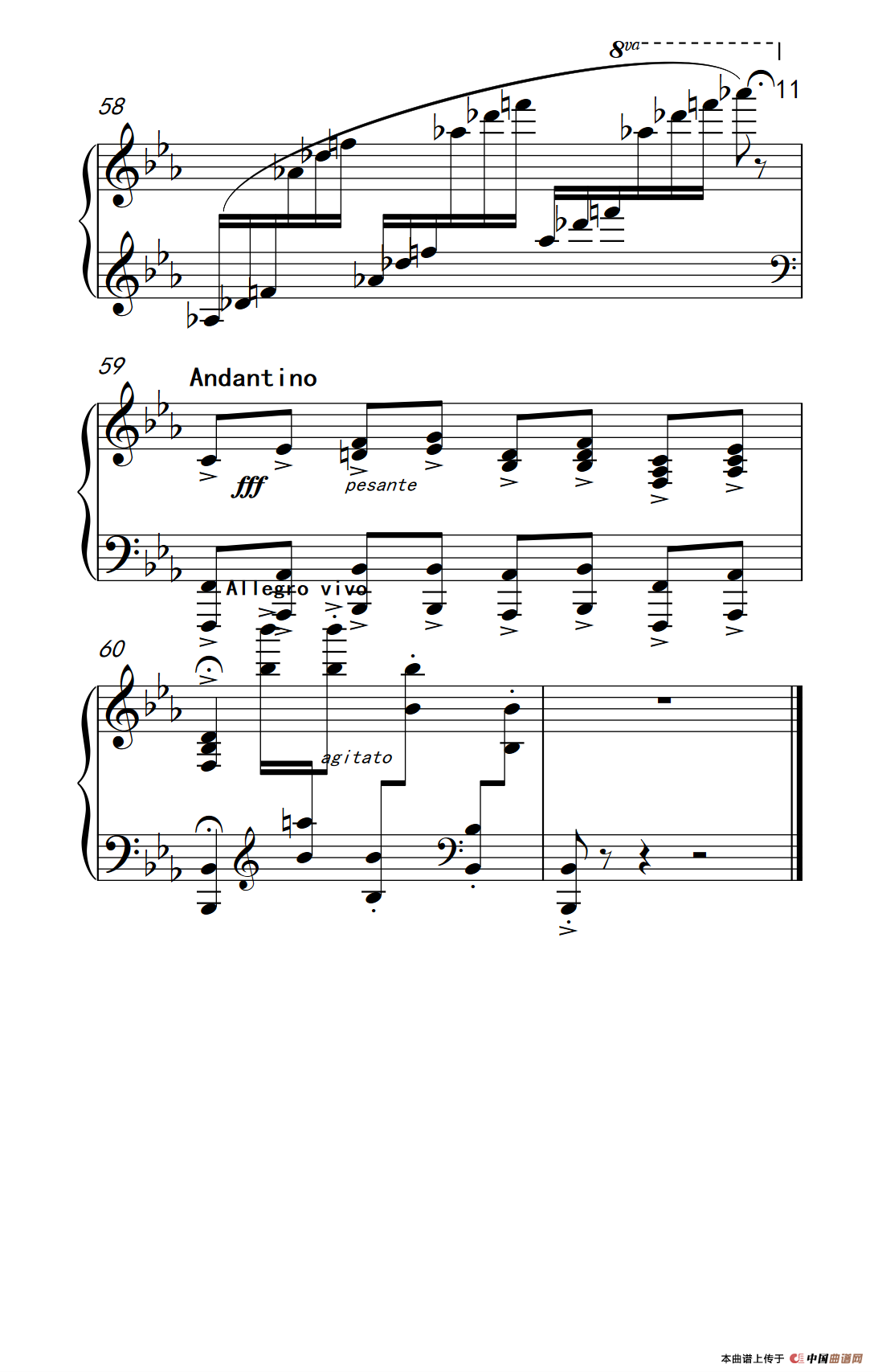 第九级3.旱天雷（中央音乐学院 钢琴（业余）考级教程 7-9级）