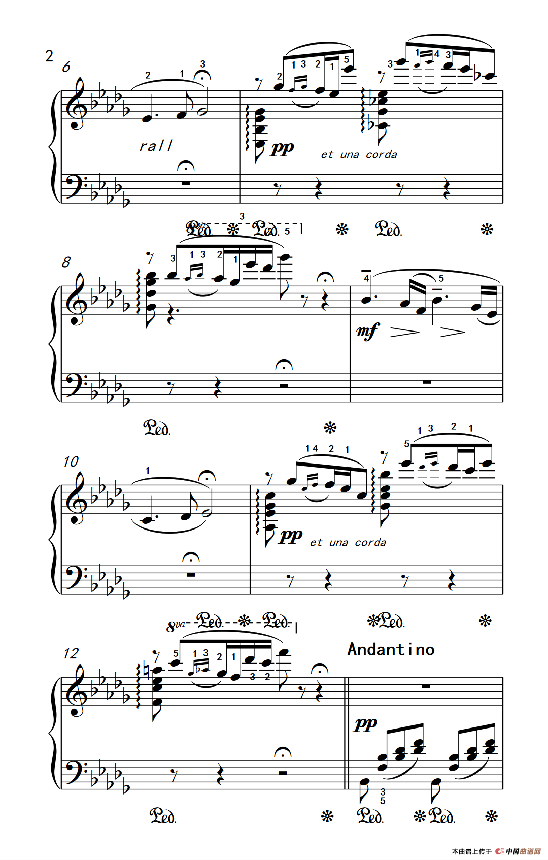 第九级2.云雀（中央音乐学院 钢琴（业余）考级教程 7-9级）