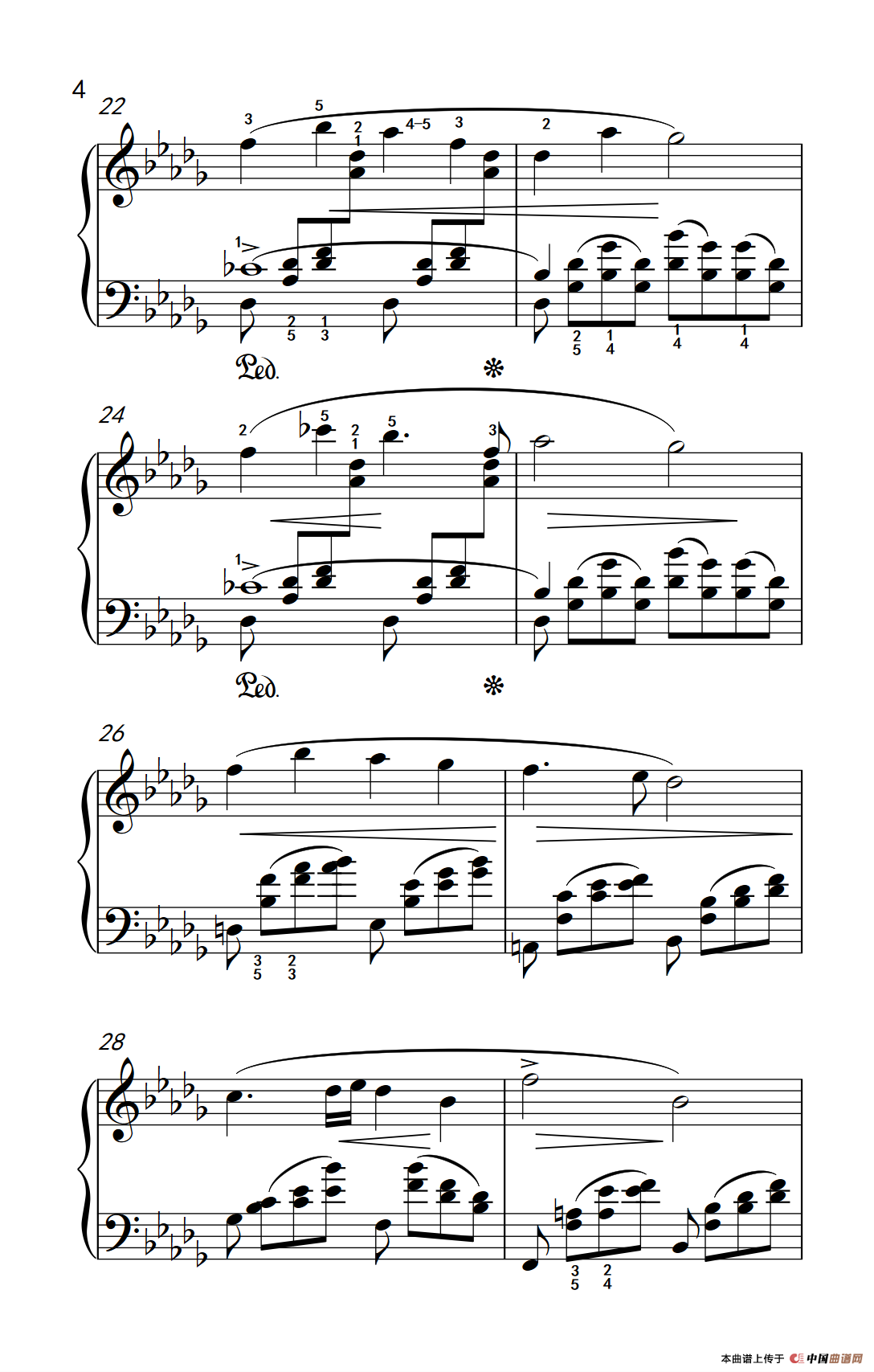 第九级2.云雀（中央音乐学院 钢琴（业余）考级教程 7-9级）