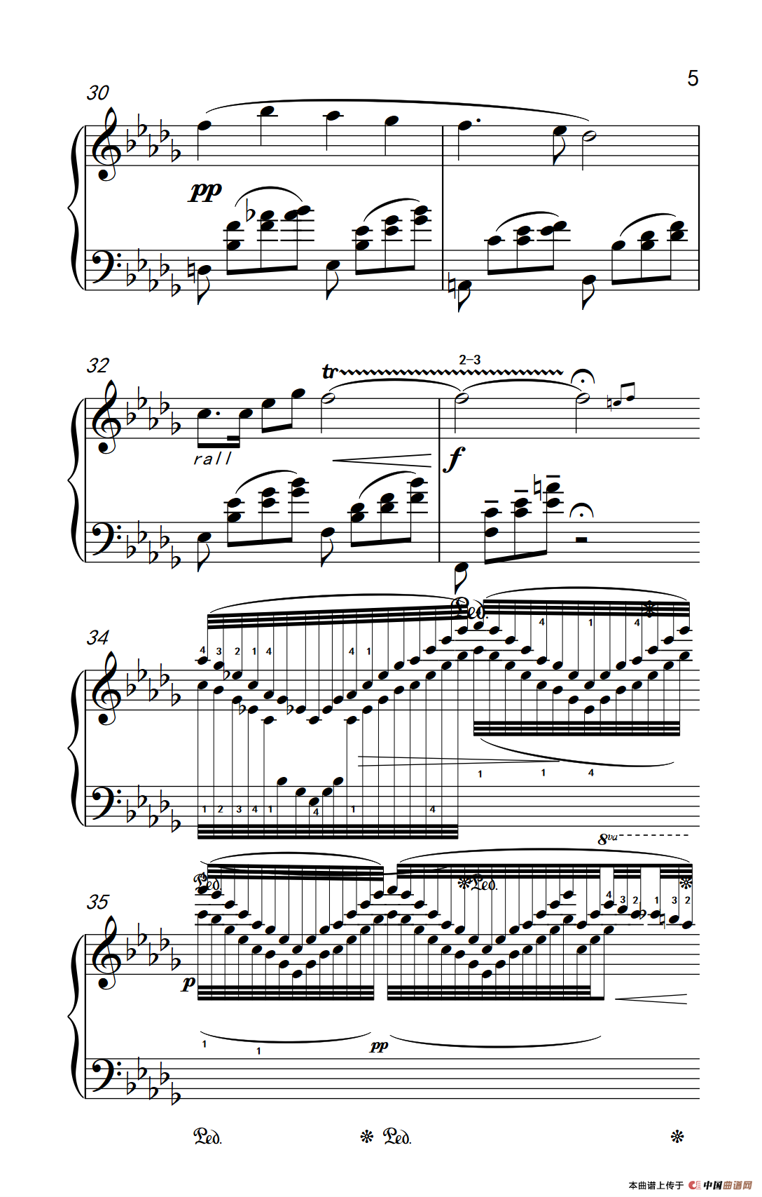 第九级2.云雀（中央音乐学院 钢琴（业余）考级教程 7-9级）