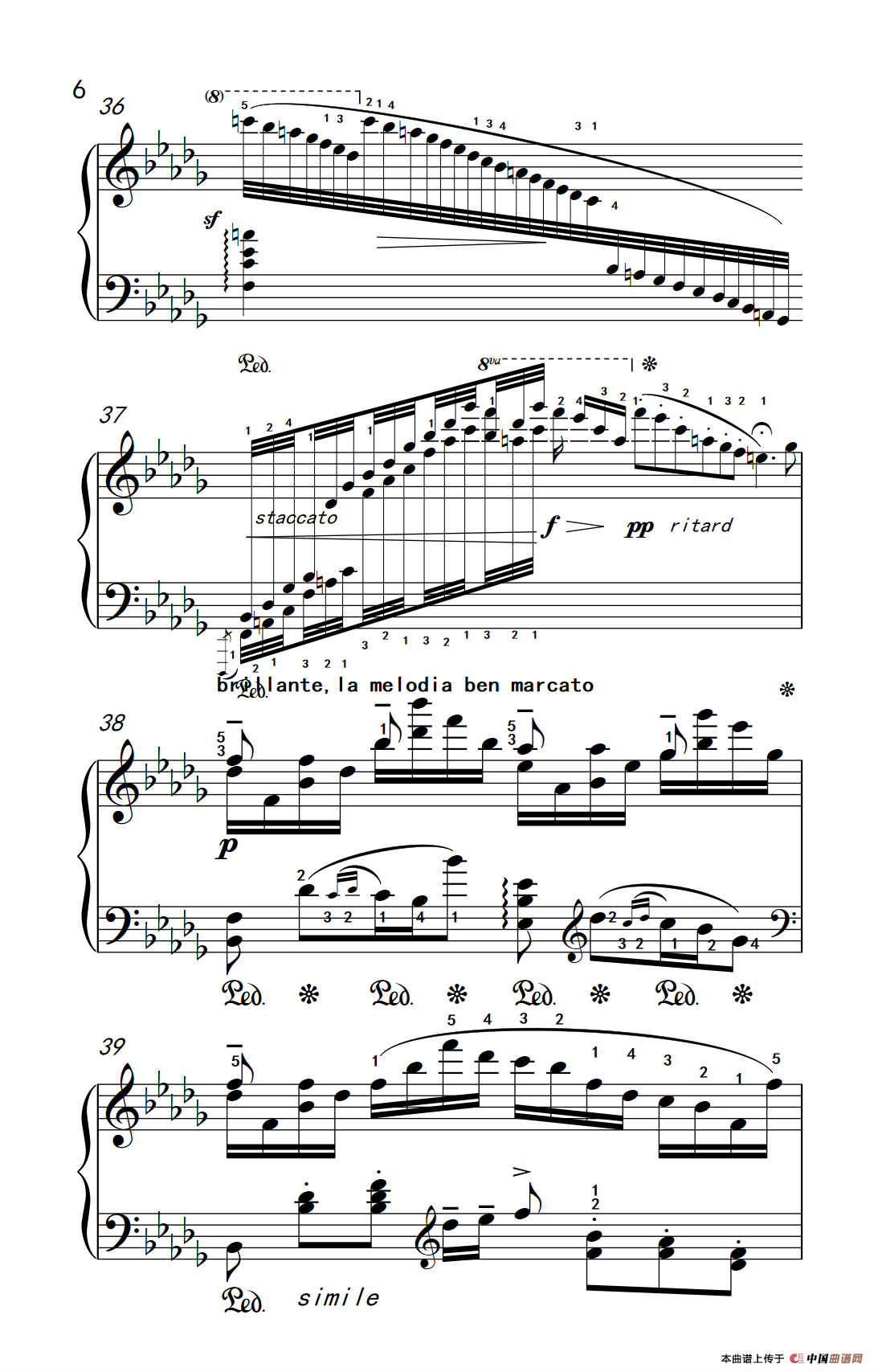 第九级2.云雀（中央音乐学院 钢琴（业余）考级教程 7-9级）