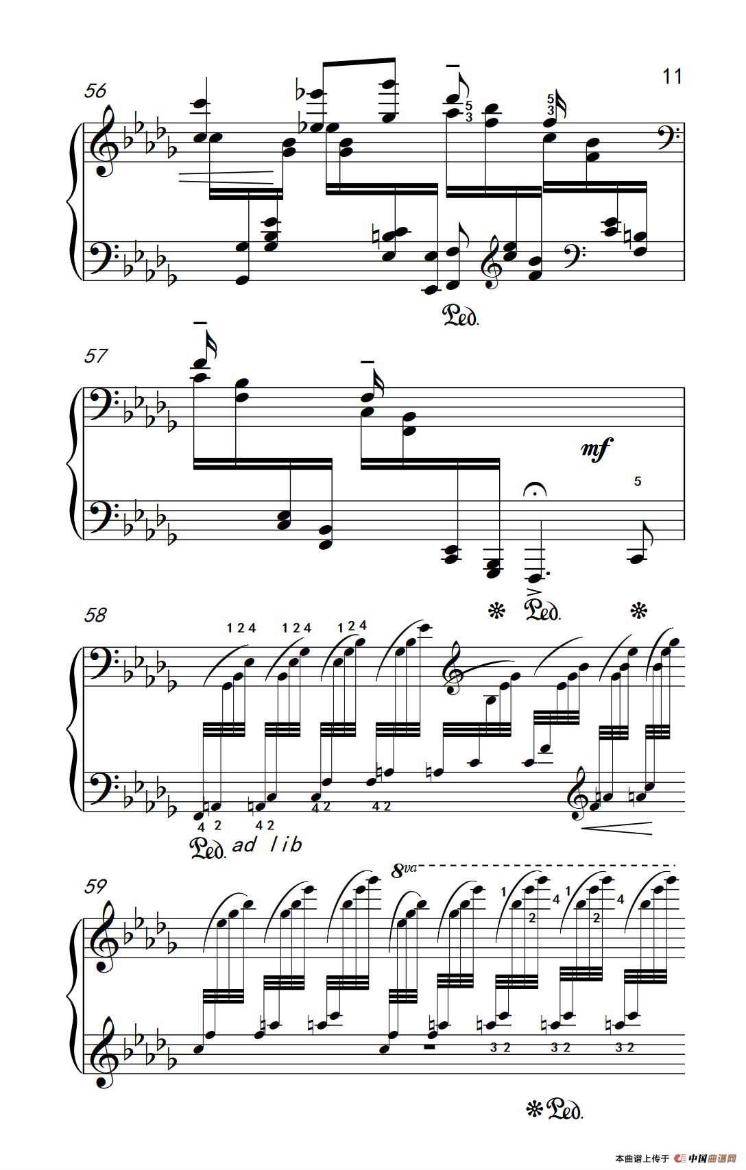 第九级2.云雀（中央音乐学院 钢琴（业余）考级教程 7-9级）