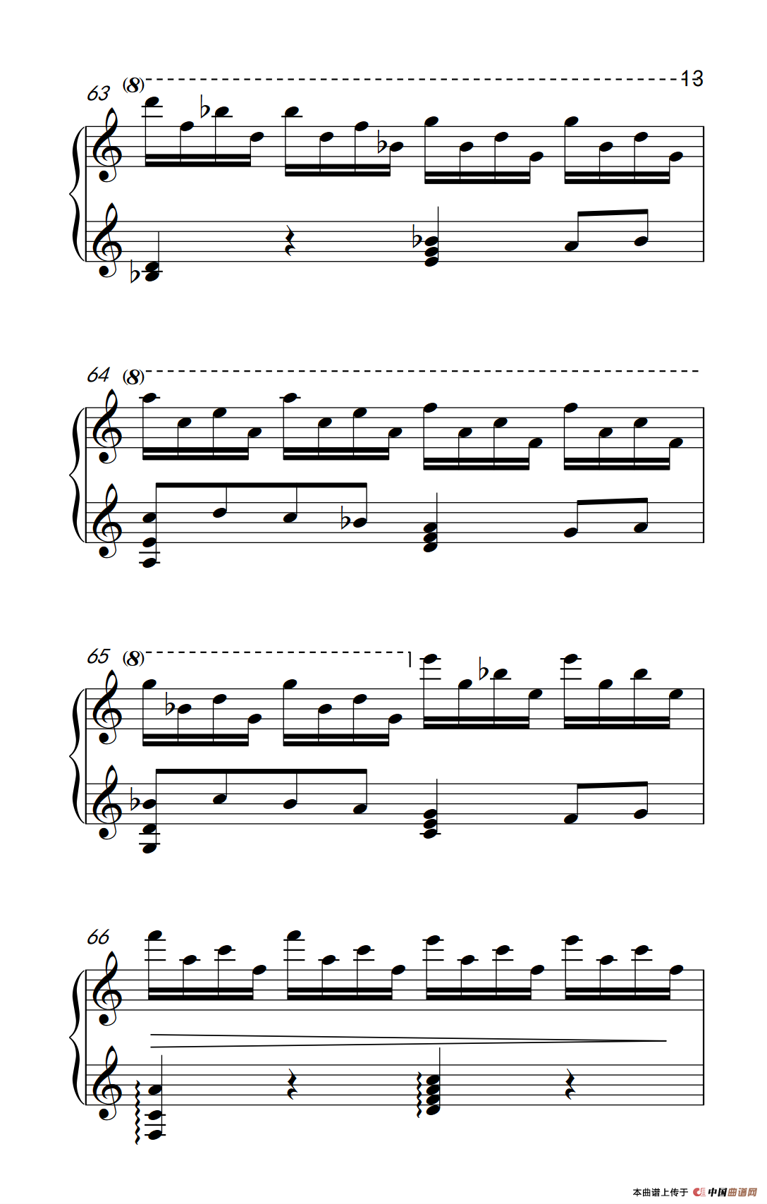 第九级1.前奏曲 Op.12 No.7（中央音乐学院 钢琴（业余）考级教程 7-9级）