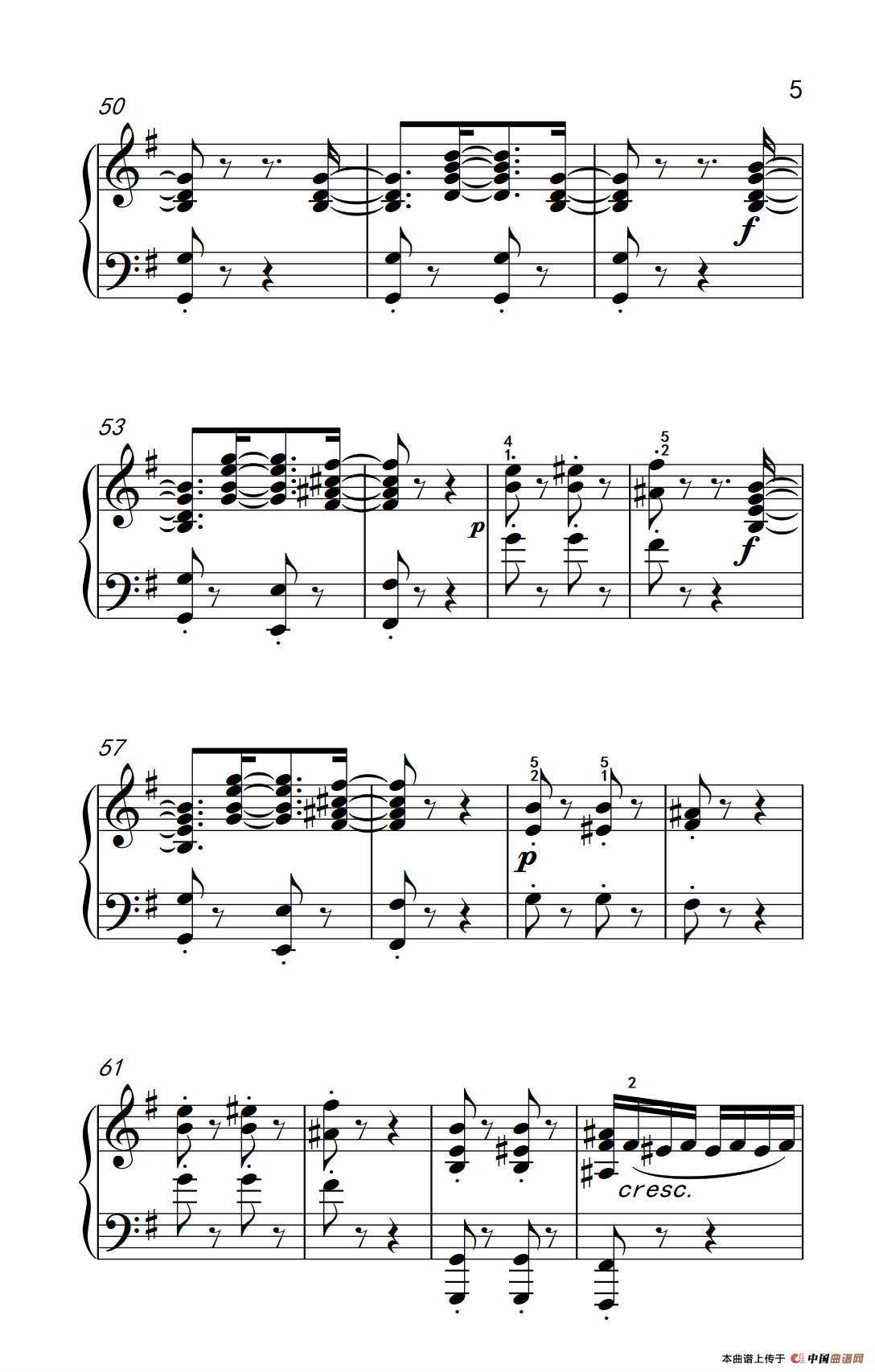 第九级2.G大调奏鸣曲 第一乐章 Op.31 No.1（中央音乐学院 钢琴（业余）考级教程 7-9级）