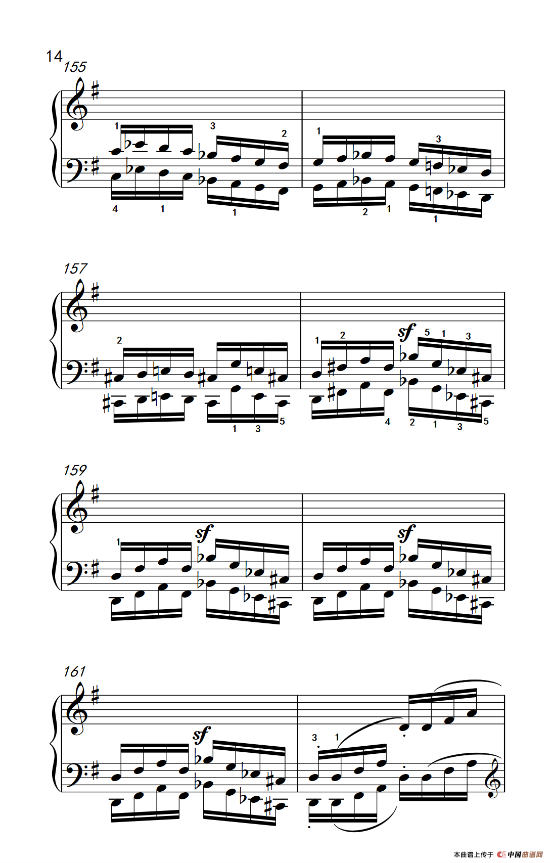 第九级2.G大调奏鸣曲 第一乐章 Op.31 No.1（中央音乐学院 钢琴（业余）考级教程 7-9级）