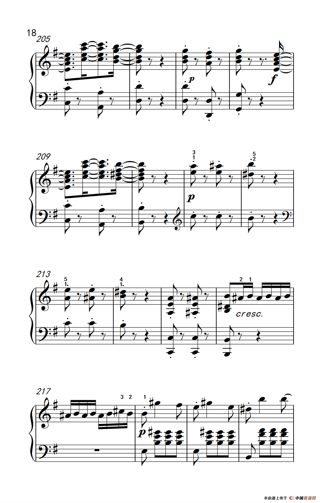 第九级2.G大调奏鸣曲 第一乐章 Op.31 No.1（中央音乐学院 钢琴（业余）考级教程 7-9级）