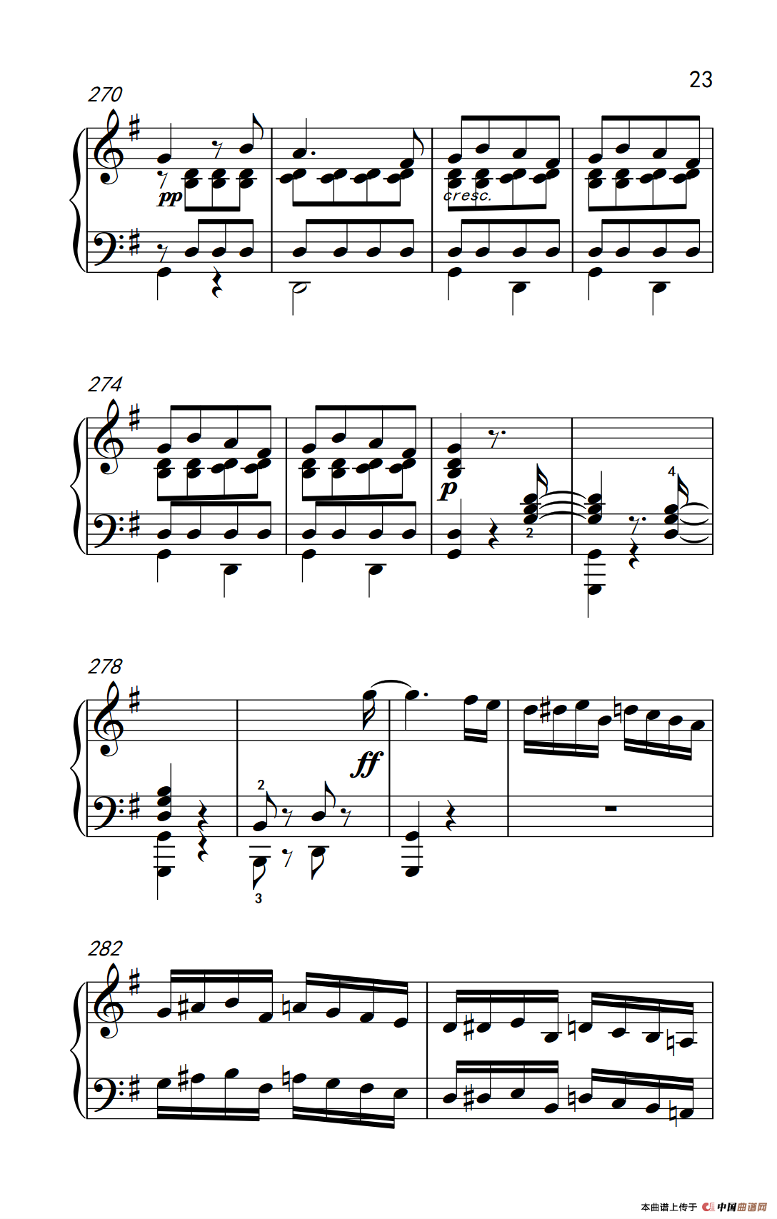 第九级2.G大调奏鸣曲 第一乐章 Op.31 No.1（中央音乐学院 钢琴（业余）考级教程 7-9级）