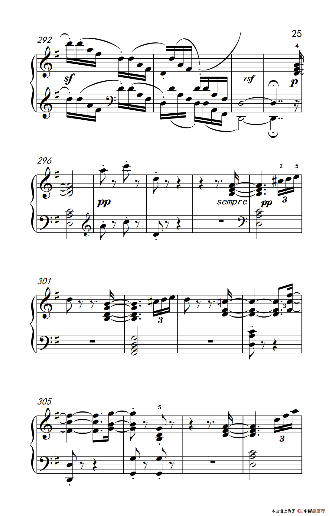 第九级2.G大调奏鸣曲 第一乐章 Op.31 No.1（中央音乐学院 钢琴（业余）考级教程 7-9级）