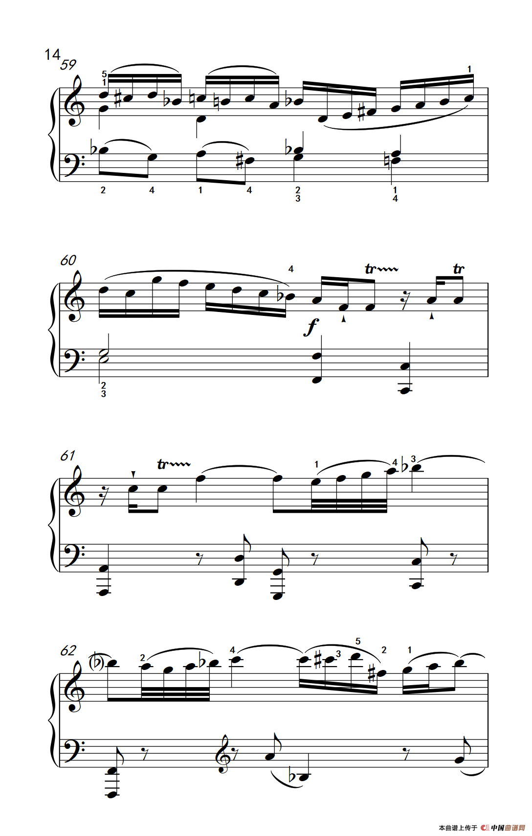 第九级1.C大调奏鸣曲 第一乐章 Hob.XVI 50（中央音乐学院 钢琴（业余）考级教程 7-9级）