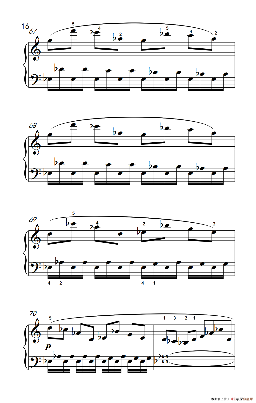 第九级1.C大调奏鸣曲 第一乐章 Hob.XVI 50（中央音乐学院 钢琴（业余）考级教程 7-9级）