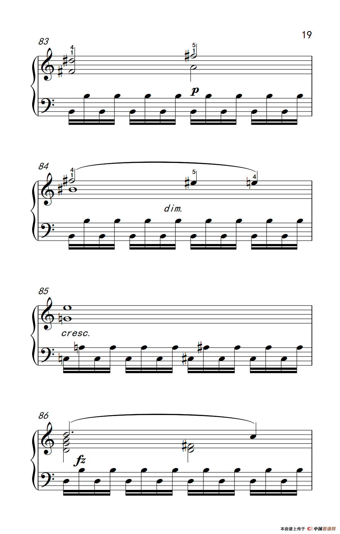 第九级1.C大调奏鸣曲 第一乐章 Hob.XVI 50（中央音乐学院 钢琴（业余）考级教程 7-9级）