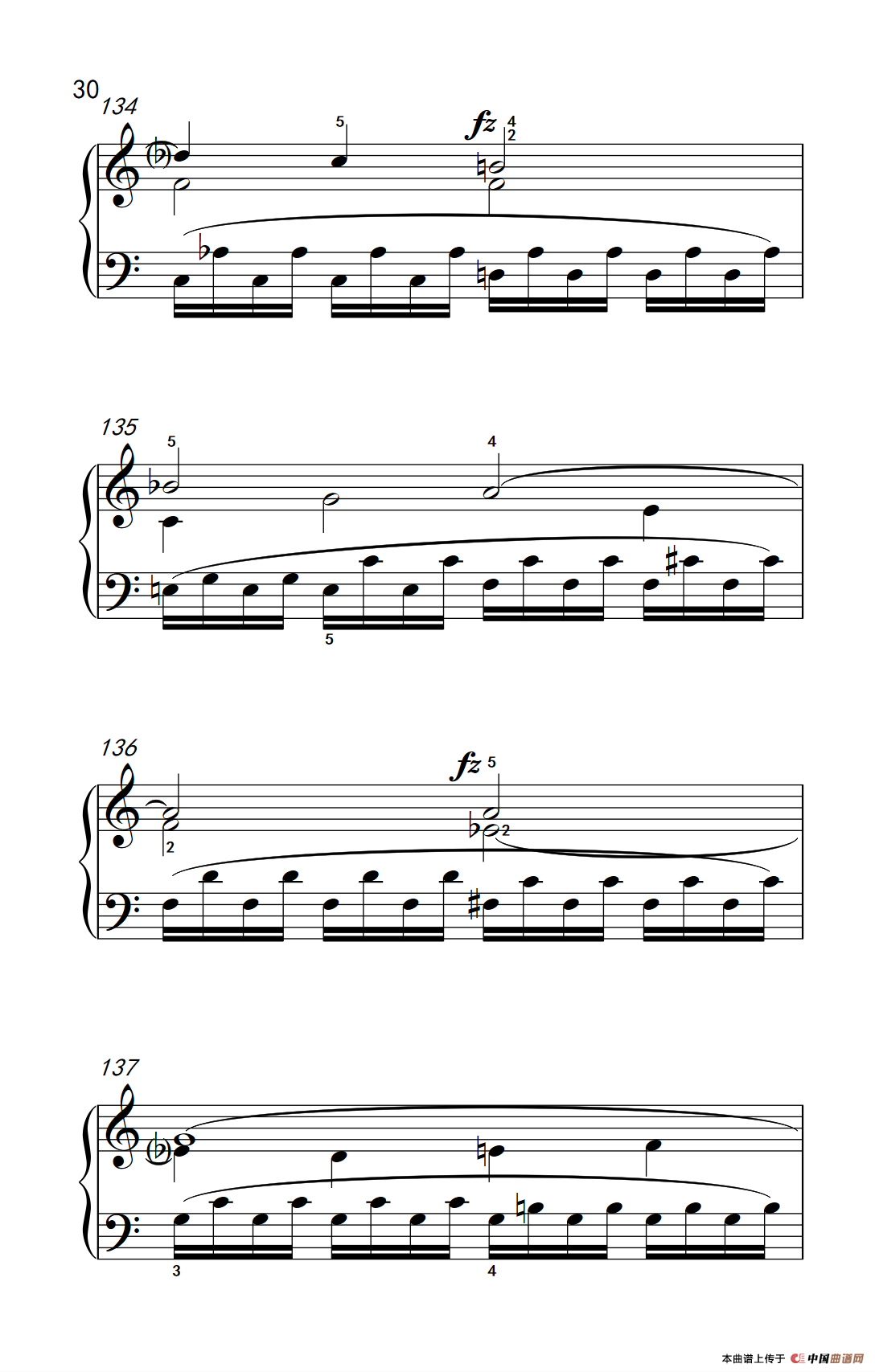 第九级1.C大调奏鸣曲 第一乐章 Hob.XVI 50（中央音乐学院 钢琴（业余）考级教程 7-9级）