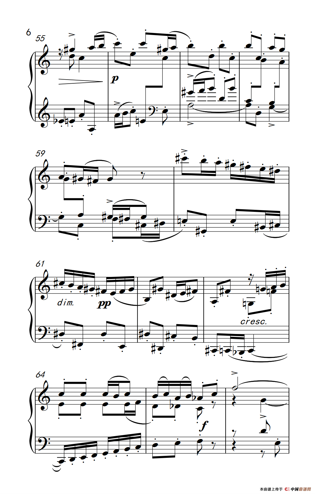 第九级2.赋格曲 Op.87 No.2（中央音乐学院 钢琴（业余）考级教程 7-9级）