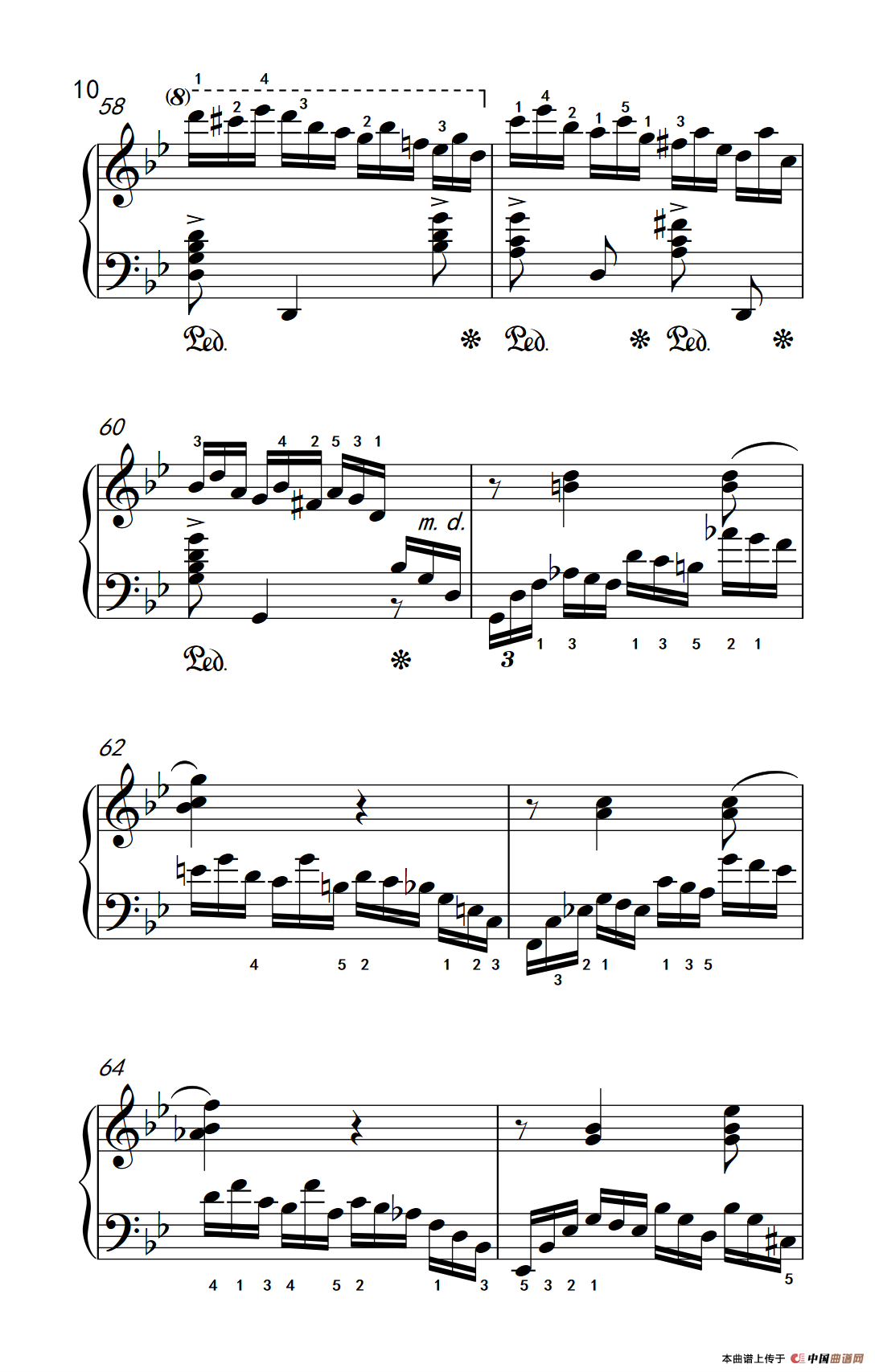 第九级3.练习曲 No.2（中央音乐学院 钢琴（业余）考级教程 7-9级）