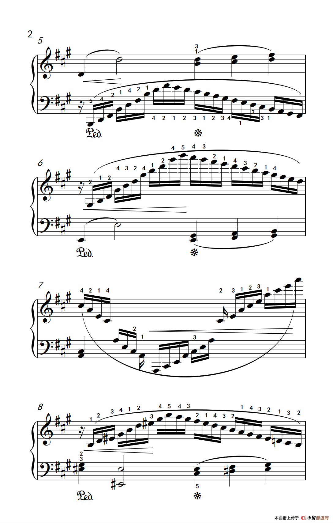 第九级2.练习曲 No.7（中央音乐学院 钢琴（业余）考级教程 7-9级）