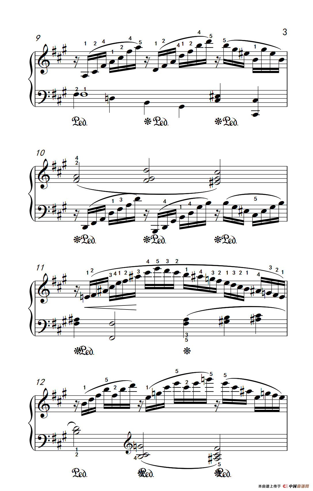 第九级2.练习曲 No.7（中央音乐学院 钢琴（业余）考级教程 7-9级）