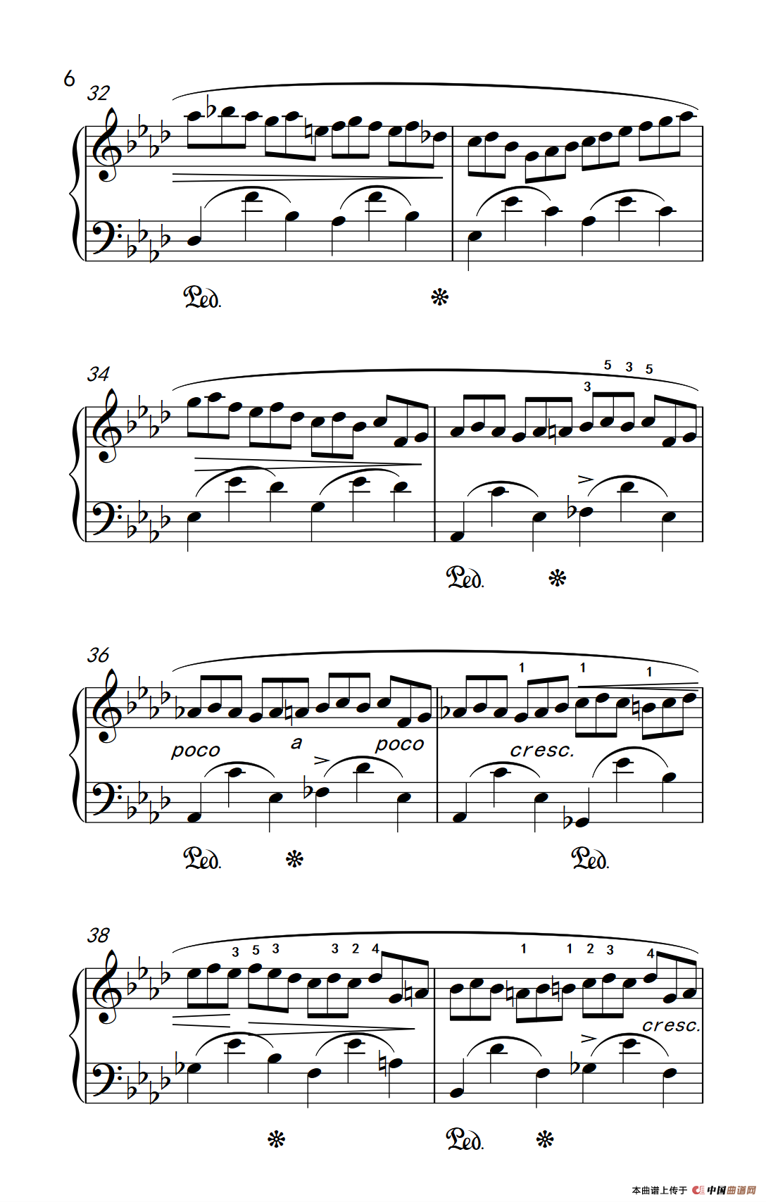 第九级1.练习曲 Op.25 No.2（中央音乐学院 钢琴（业余）考级教程 7-9级）