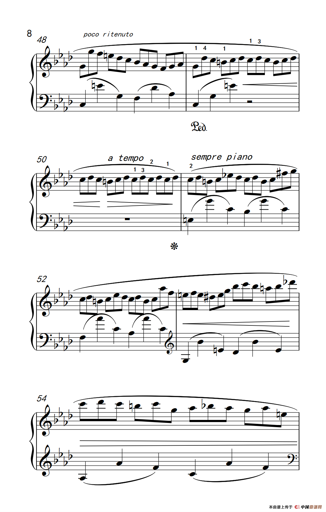 第九级1.练习曲 Op.25 No.2（中央音乐学院 钢琴（业余）考级教程 7-9级）