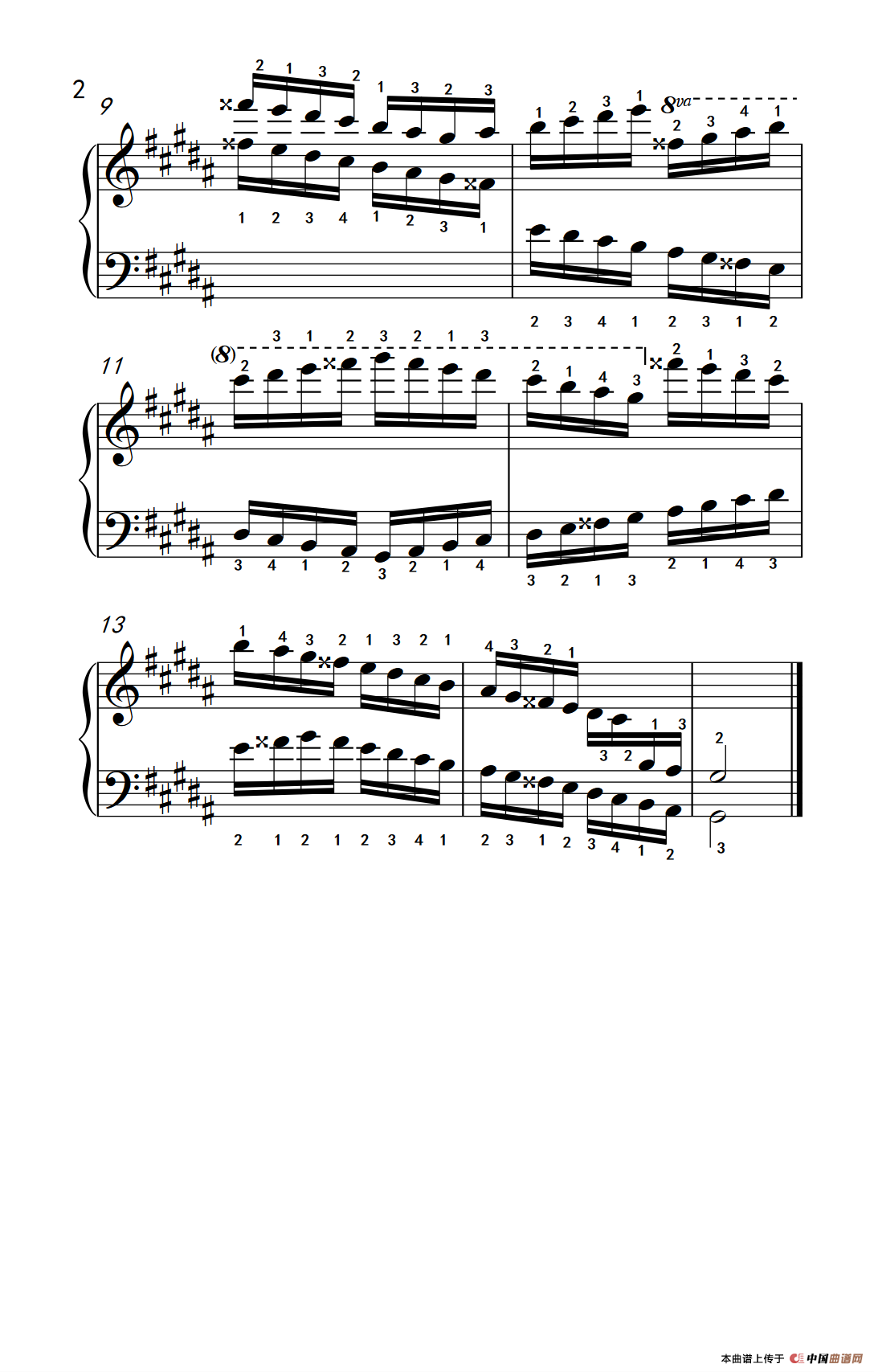 第九级20.?g和声小调音阶（中央音乐学院 钢琴（业余）考级教程 7-9级）