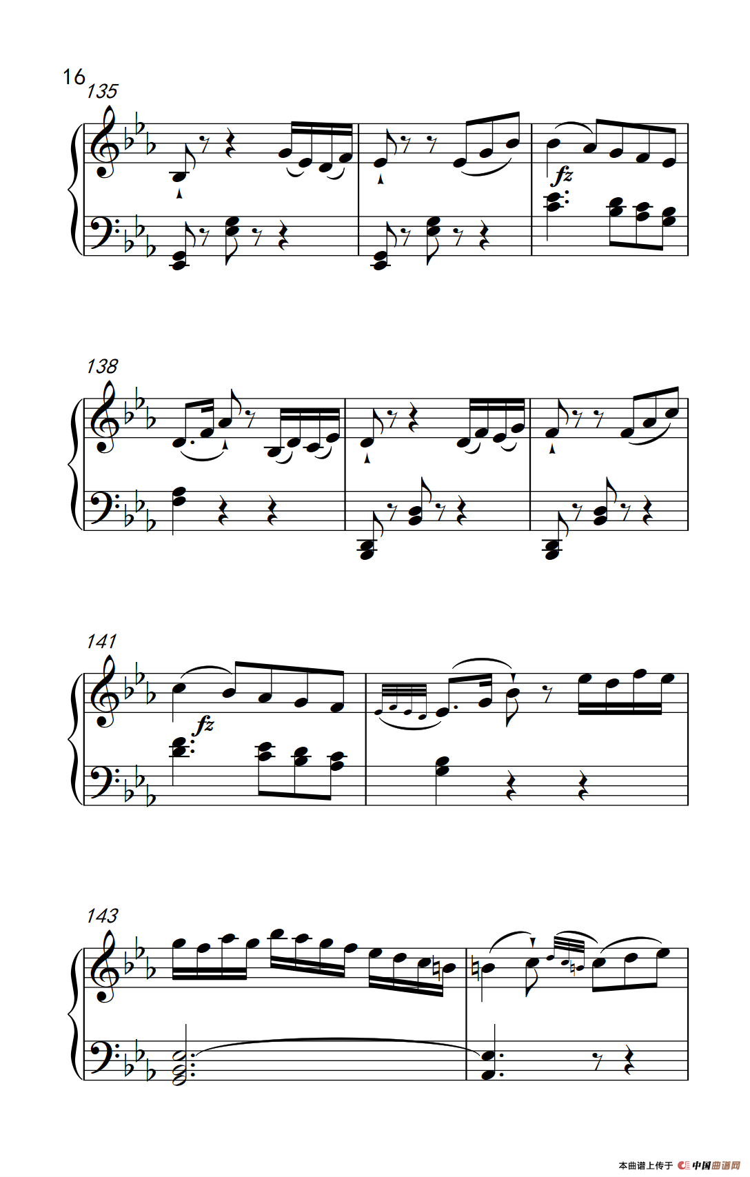 第八级2.?E大调奏鸣曲 第一乐章 Hob.XVI 49（中央音乐学院 钢琴（业余）考级教程 7-9级）