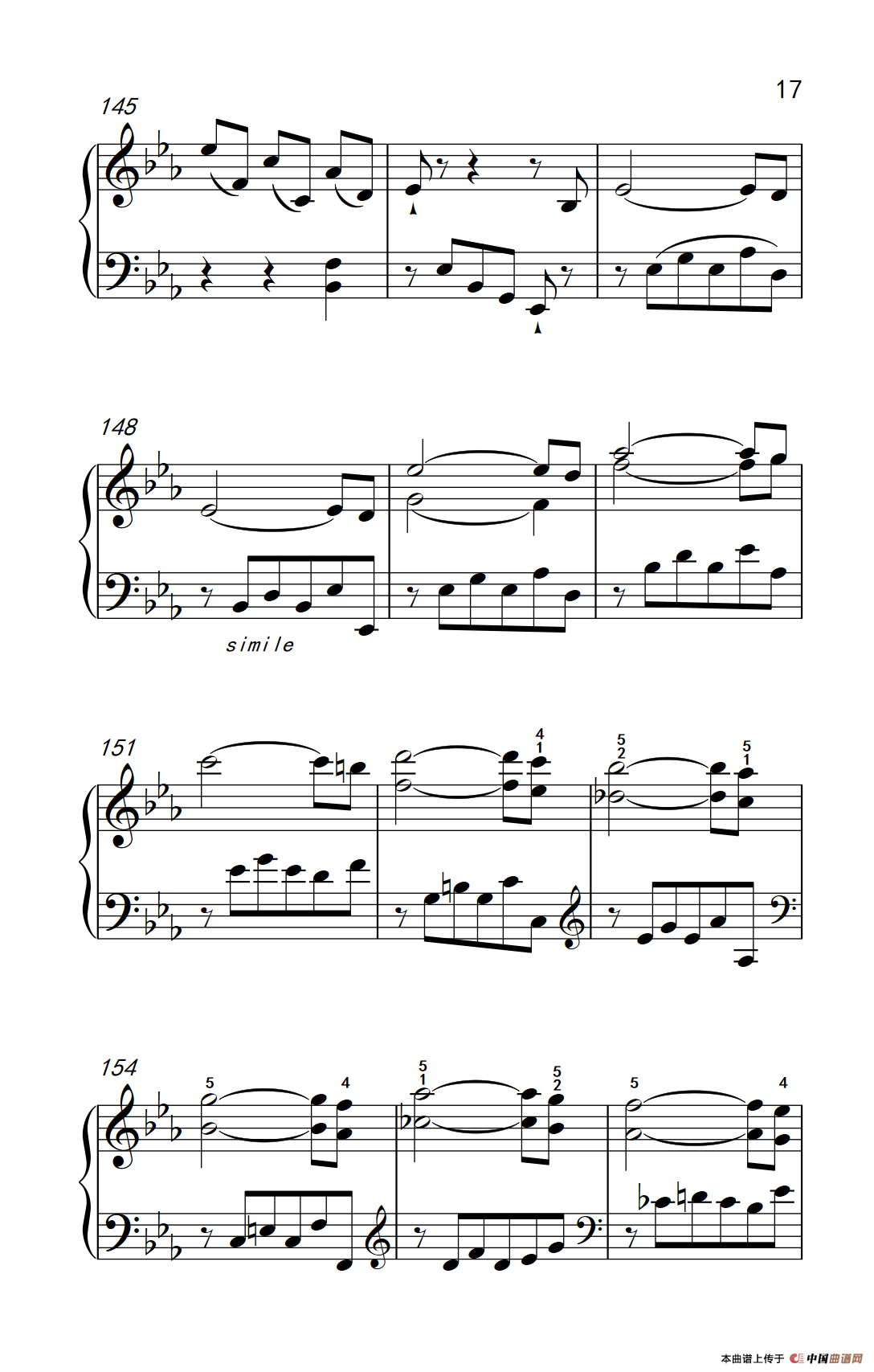 第八级2.?E大调奏鸣曲 第一乐章 Hob.XVI 49（中央音乐学院 钢琴（业余）考级教程 7-9级）