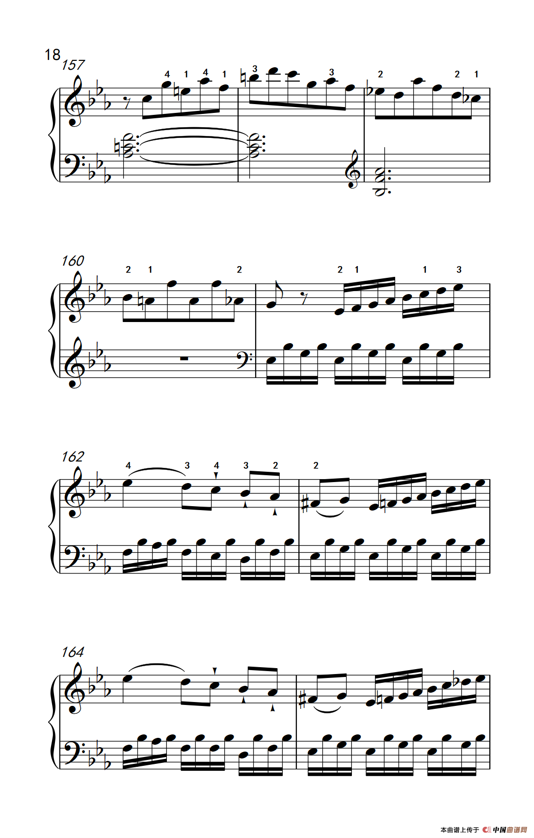 第八级2.?E大调奏鸣曲 第一乐章 Hob.XVI 49（中央音乐学院 钢琴（业余）考级教程 7-9级）