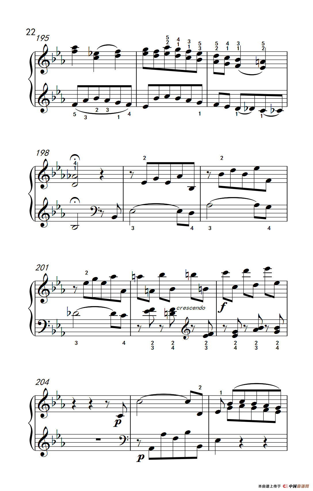 第八级2.?E大调奏鸣曲 第一乐章 Hob.XVI 49（中央音乐学院 钢琴（业余）考级教程 7-9级）