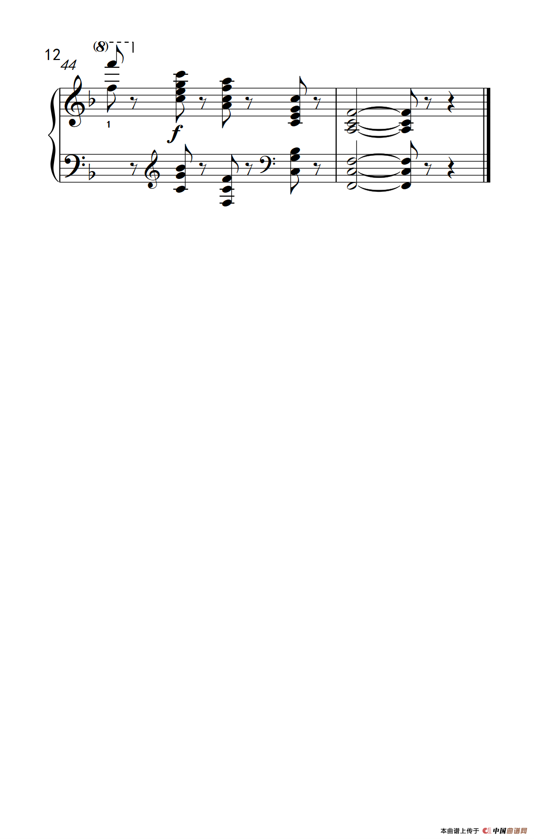 第八级3.练习曲 No.6 （中央音乐学院 钢琴（业余）考级教程 7-9级）