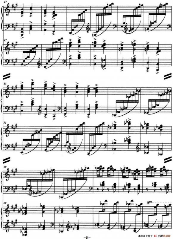 山歌与小调（双钢琴）