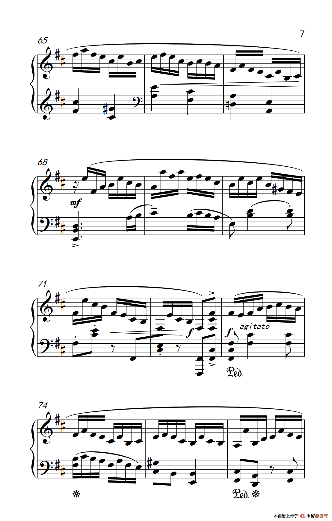 第七级3.卖杂货（中央音乐学院 钢琴（业余）考级教程 7-9级）