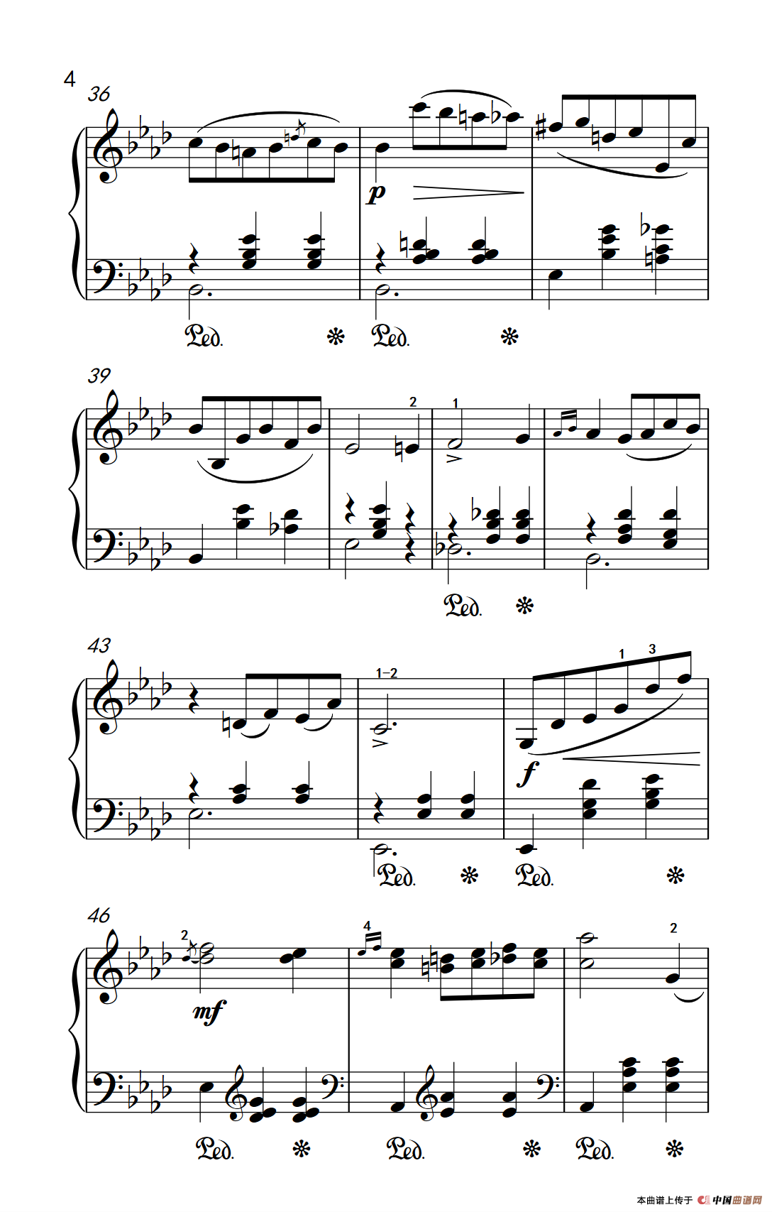 第七级2.圆舞曲 Opus posth.70 No.2（中央音乐学院 钢琴（业余）考级教程 7-9级）