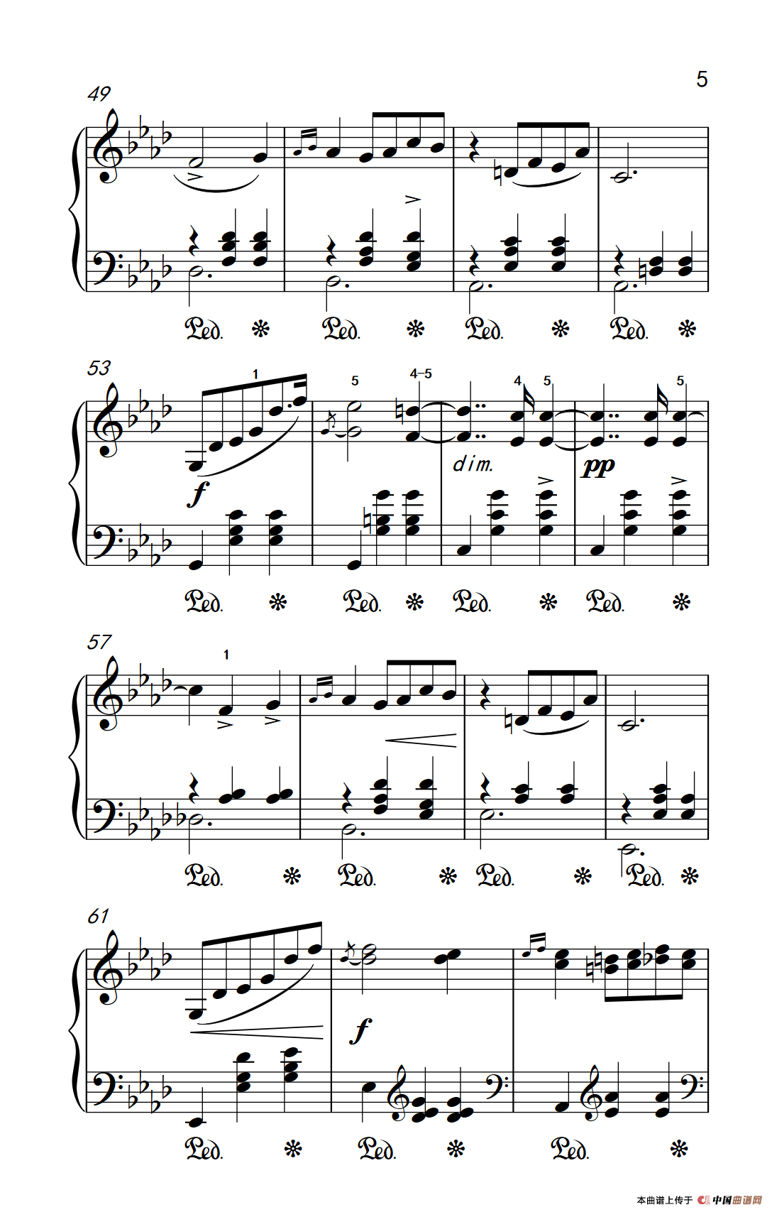 第七级2.圆舞曲 Opus posth.70 No.2（中央音乐学院 钢琴（业余）考级教程 7-9级）