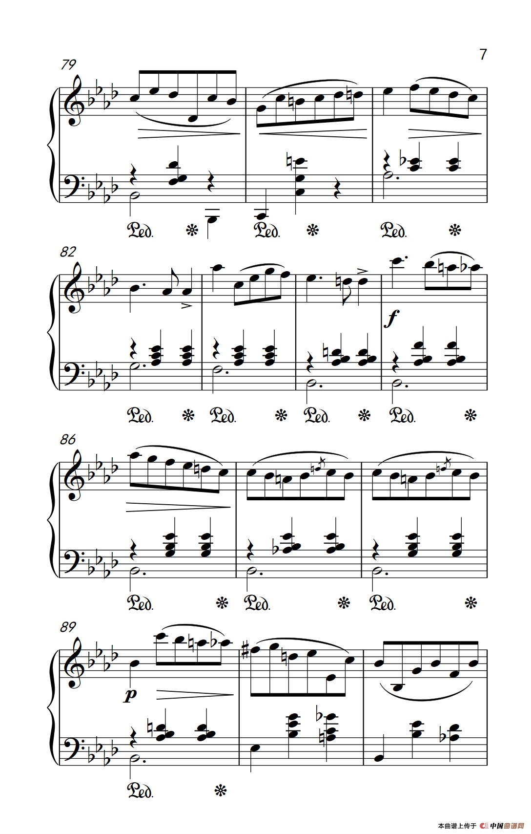 第七级2.圆舞曲 Opus posth.70 No.2（中央音乐学院 钢琴（业余）考级教程 7-9级）