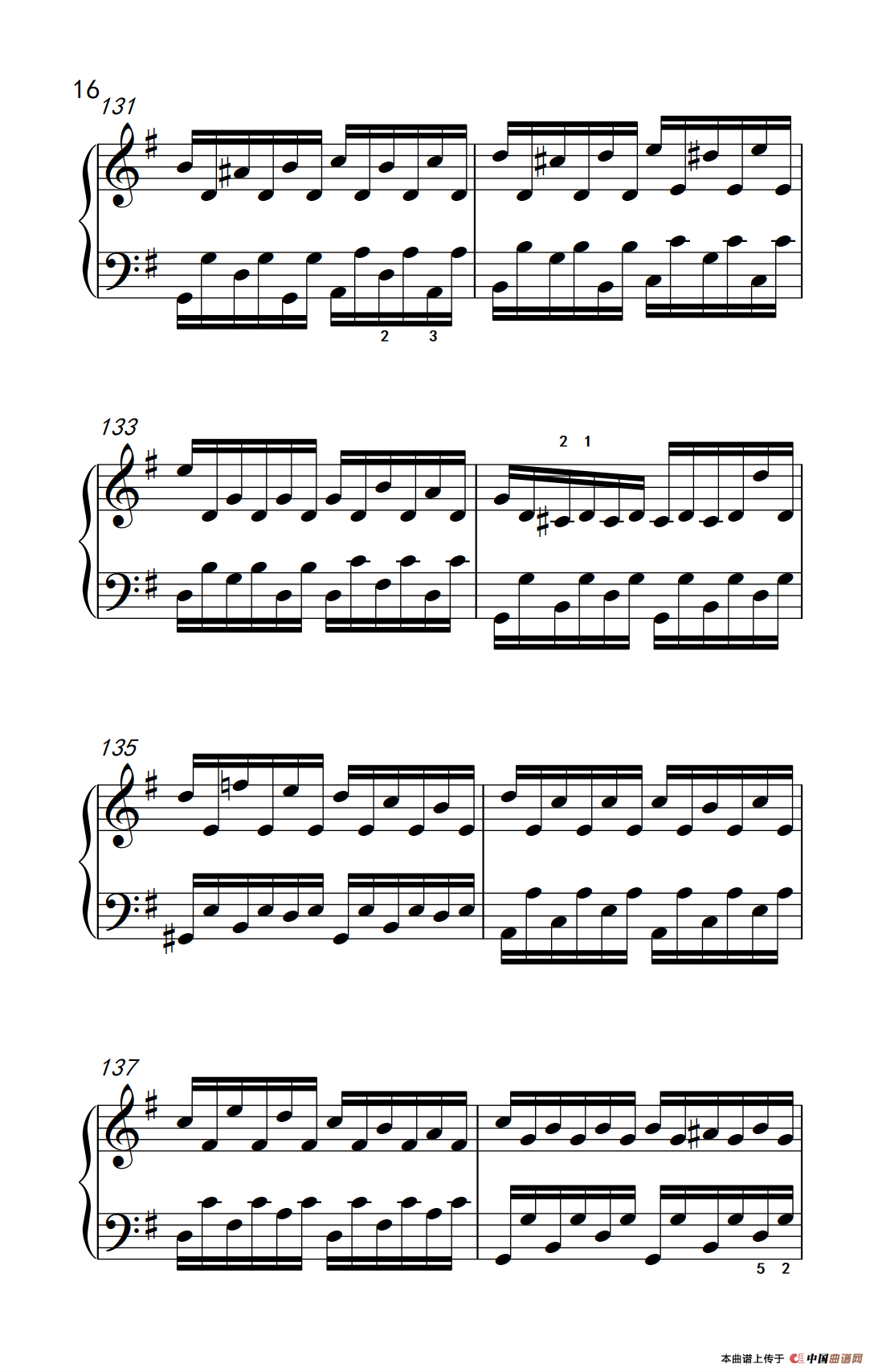 第七级2.G大调变奏曲 贝多芬（中央音乐学院 钢琴（业余）考级教程 7-9级）