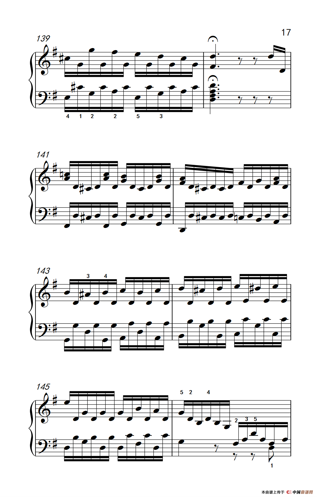 第七级2.G大调变奏曲 贝多芬（中央音乐学院 钢琴（业余）考级教程 7-9级）